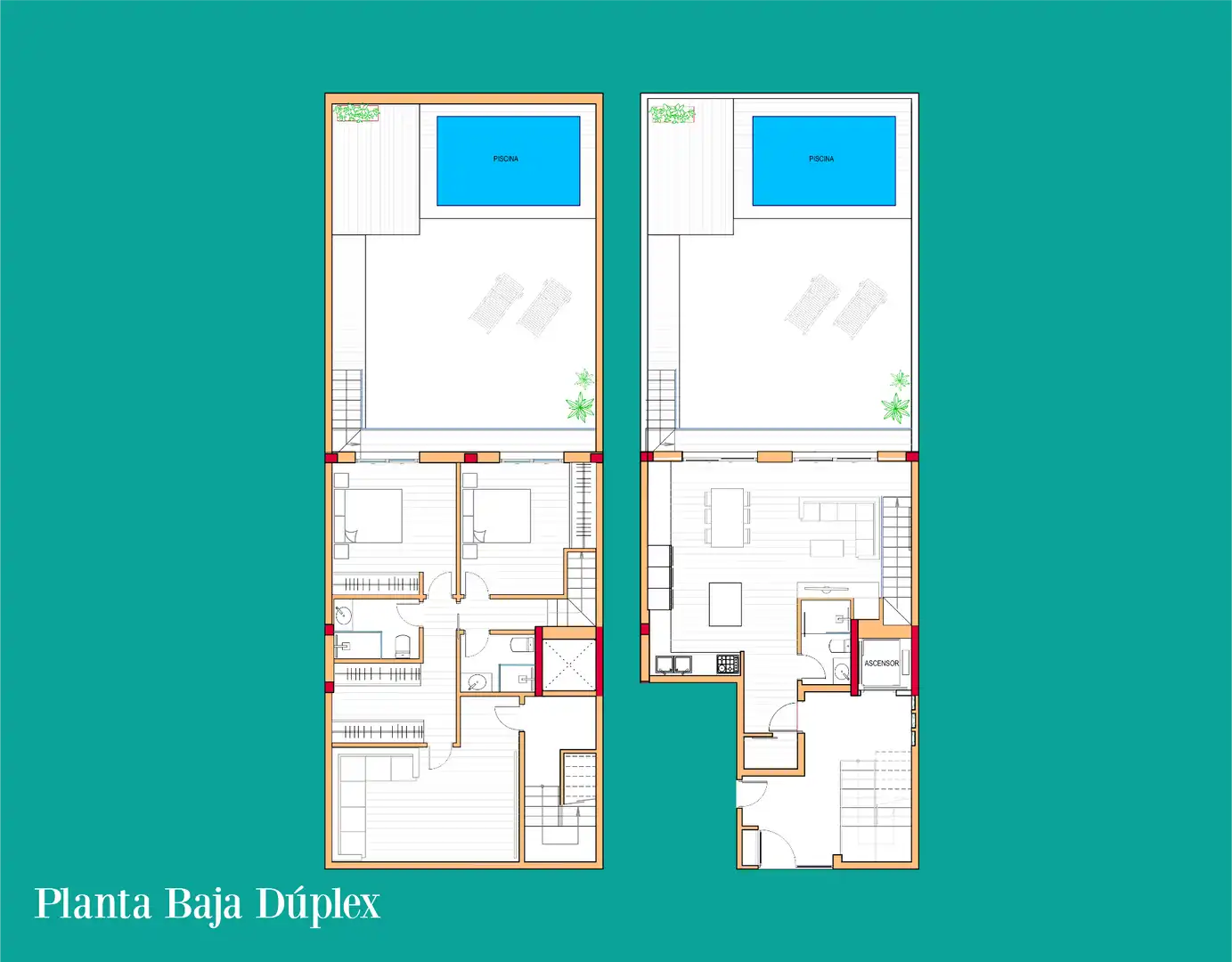 Dúplex en venta en  Palma de Mallorca con Aire acondicionado, Calefacción y Piscina