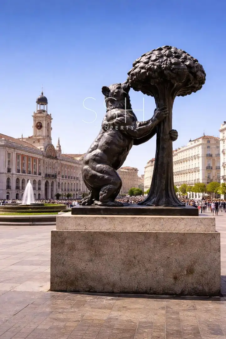 Exterior view of Buildings for sale in Madrid