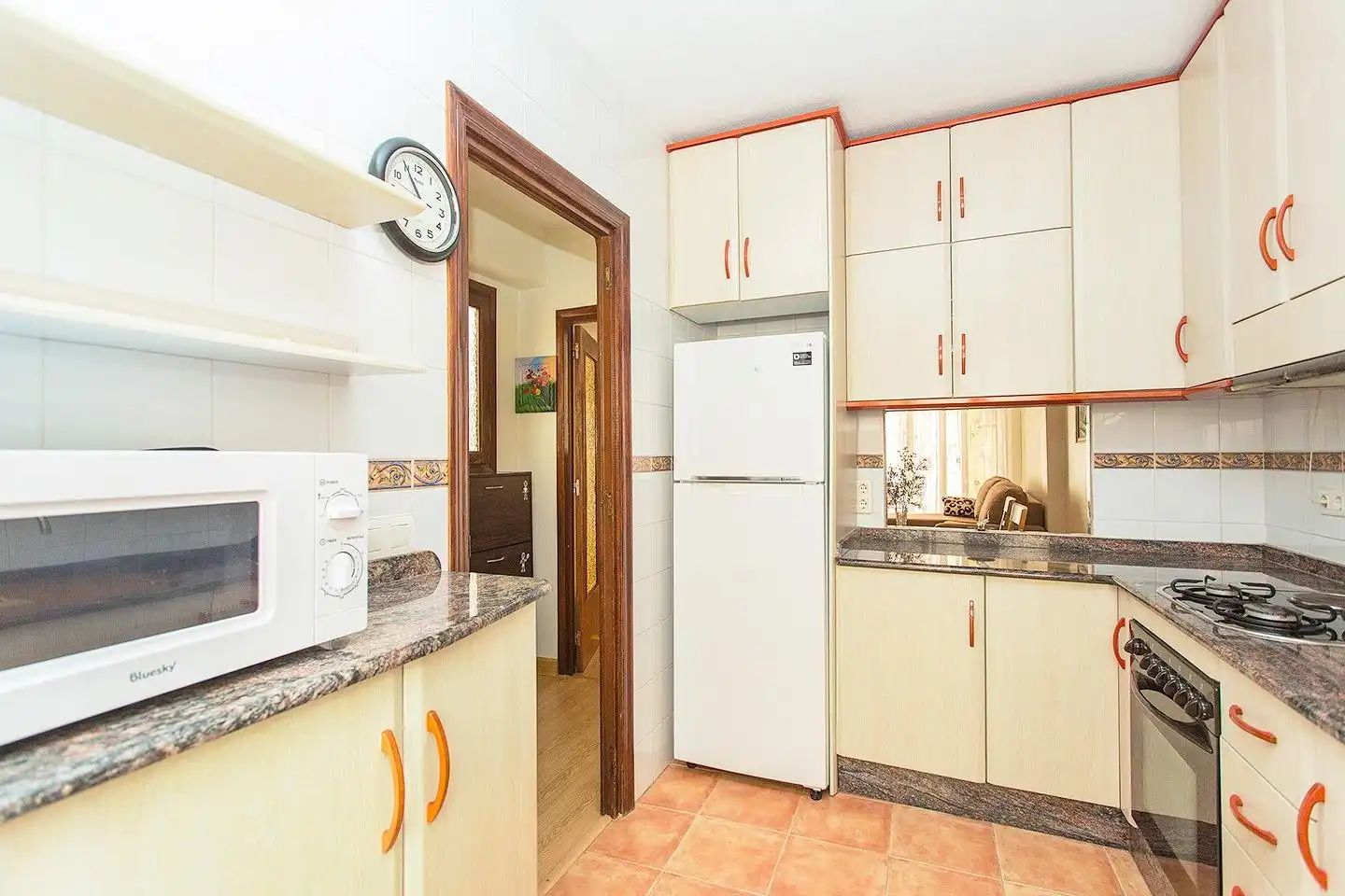 Cocina de Apartamento en venta en Torrevieja con Aire acondicionado, Terraza y Amueblado