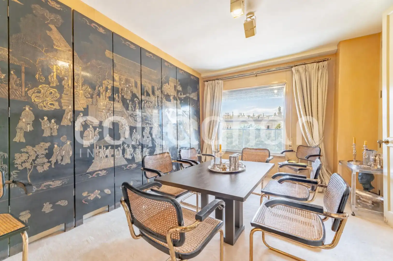 Dining room of Flat for sale in Valencia  with Air Conditioner, Heating and Terrace