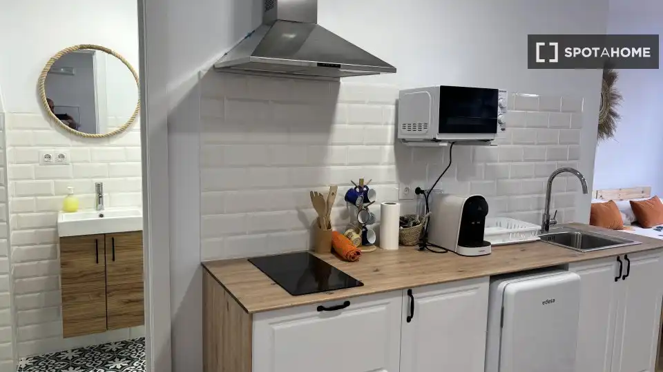 Küche von Wohnung zur Miete in Alzira mit Klimaanlage, Heizung und Möbliert