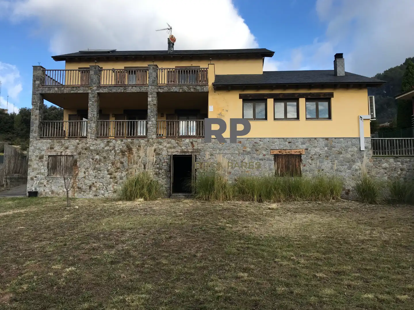 Vista exterior de Casa o chalet en venta en Seva con Calefacción, Jardín privado y Terraza