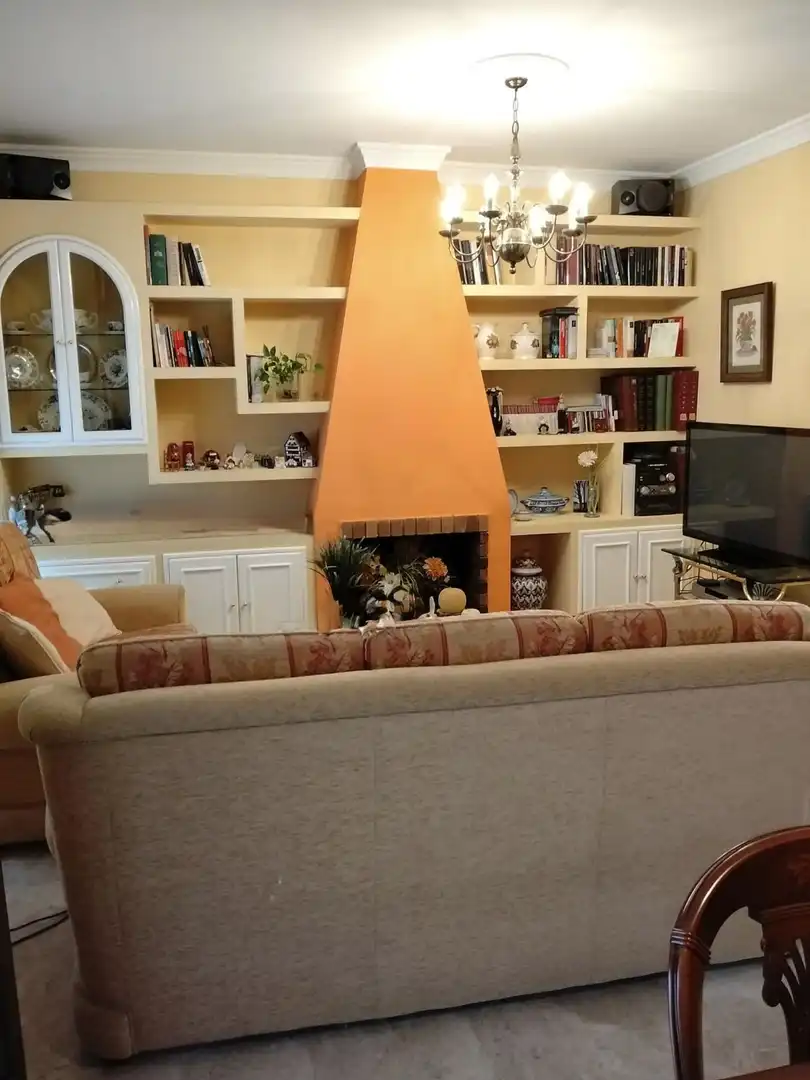Sala de estar de Casa o chalet en venta en Tomares con Aire acondicionado, Calefacción y Terraza