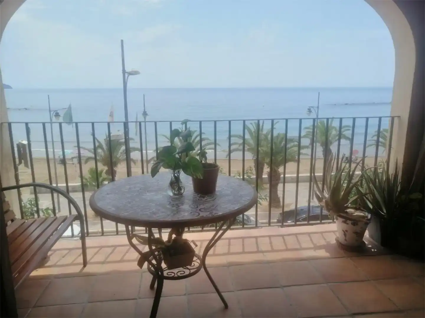 Terrassa de Apartament de lloguer en Puerto de Mazarrón