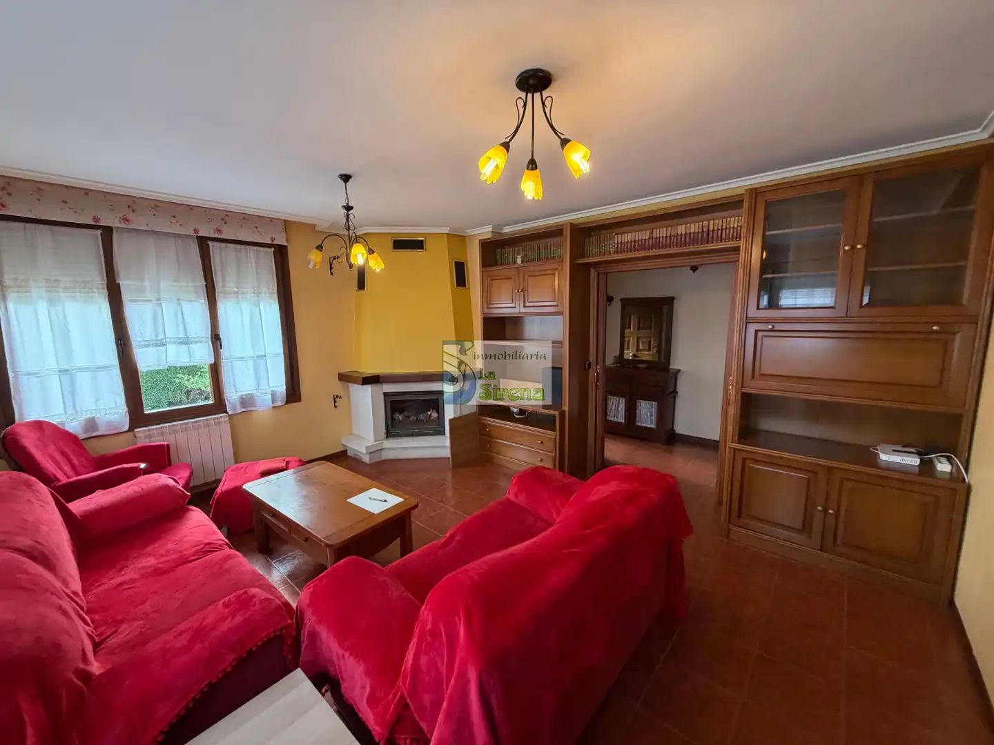 Sala d'estar de Casa o xalet de lloguer en Guriezo, Cantabria