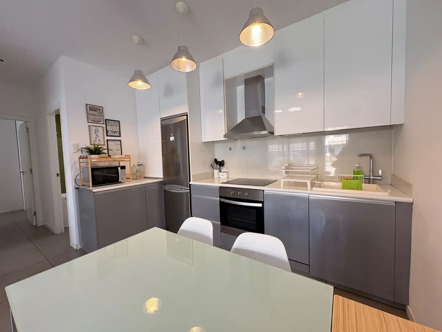 Kitchen of Flat for rent in Pilar de la Horadada  with Air Conditioner, Heating and Terrace