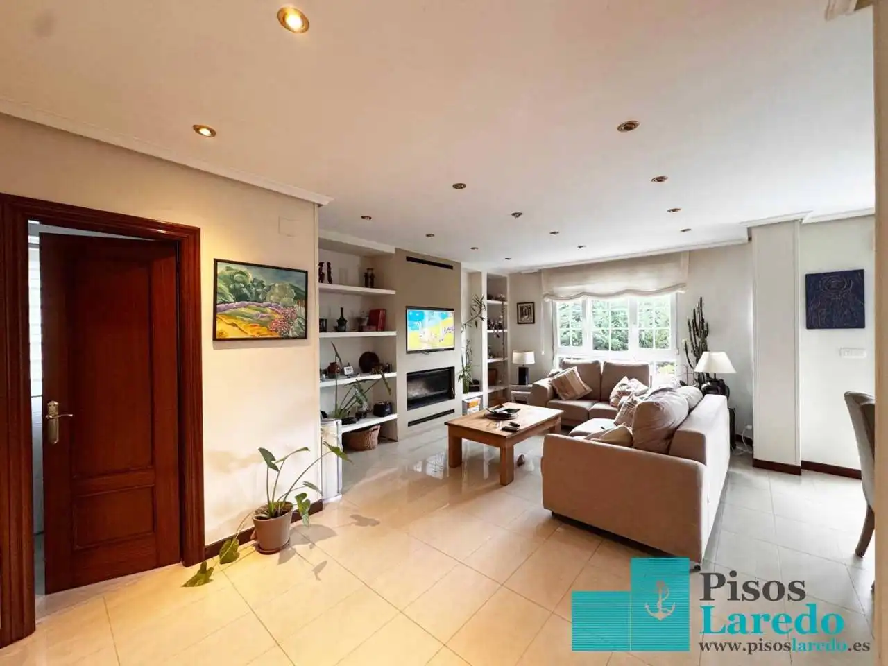 Living room of Houses for sale in Bárcena de Cicero  with Heating, Private garden and Terrace