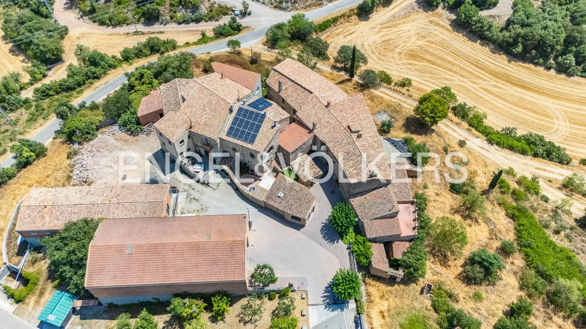 Vista exterior de Casa o chalet en venta en Calonge de Segarra con Calefacción, Jardín privado y Terraza