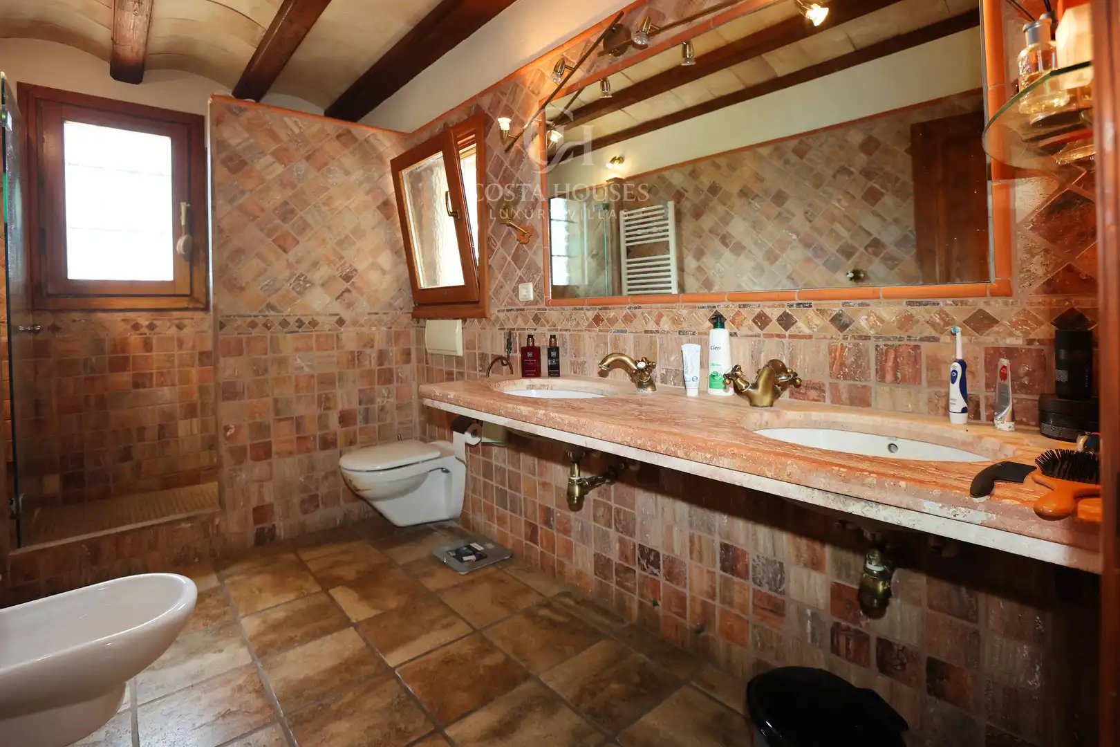 Bany de Casa o xalet en venda en Benissa amb Aire condicionat, Jardí privat i Terrassa