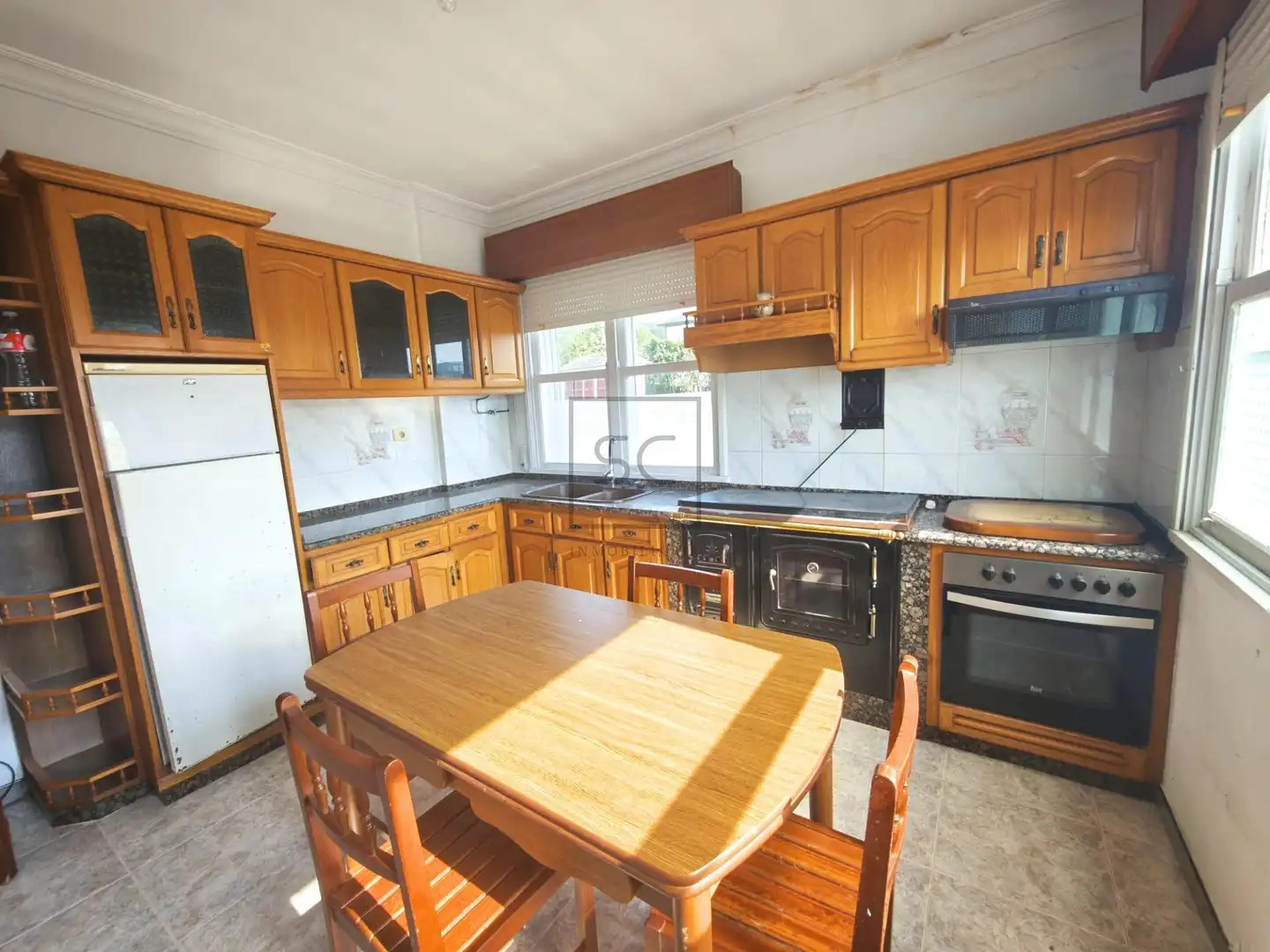 Cocina de Casa o chalet en venta en Ortigueira con Jardín privado y Balcón