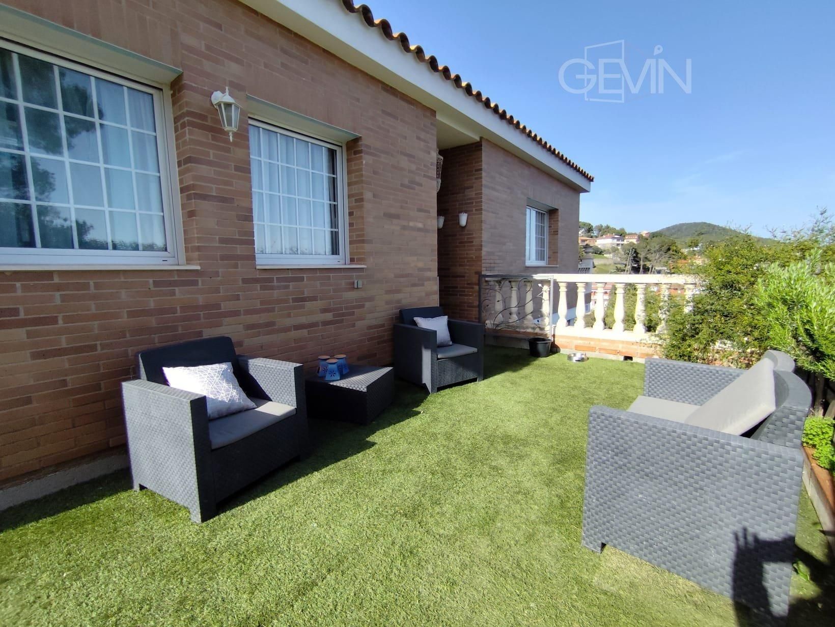 Terraza de Casa o chalet en venta en Sentmenat con Aire acondicionado, Calefacción y Jardín privado