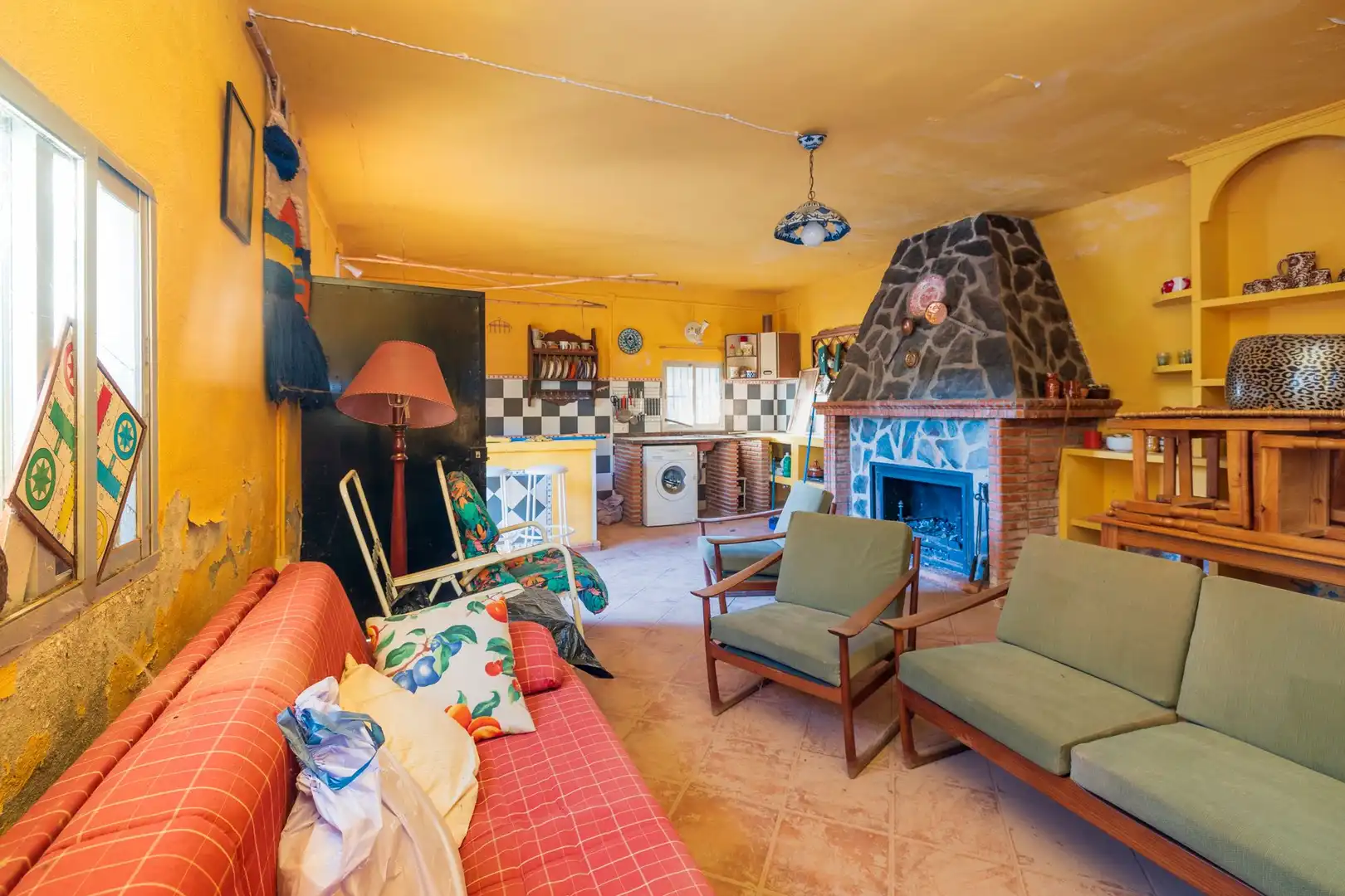 Sala d'estar de Casa o xalet en venda en Cogollos de la Vega