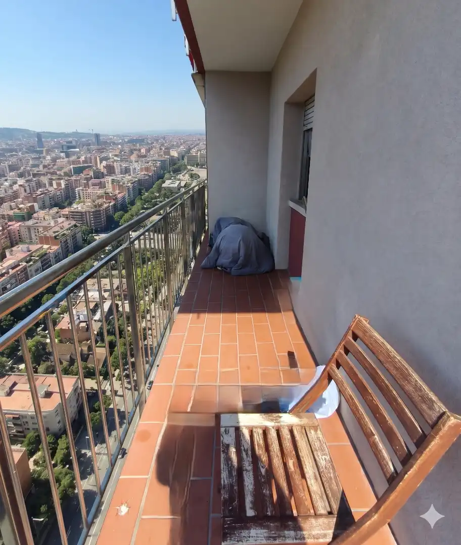 Terraza de Piso en venta en Barcelona con Parquet y Balcón