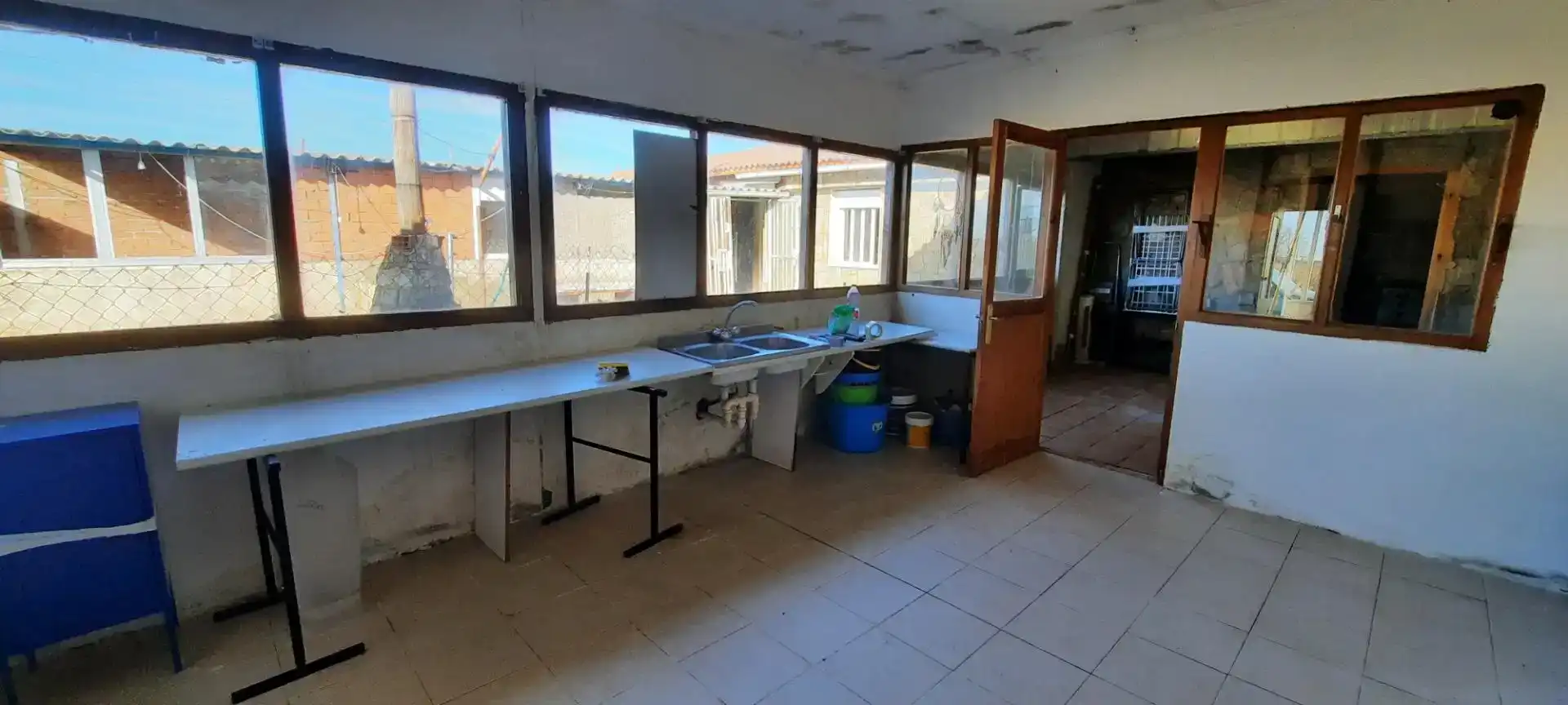 Cocina de Casa o chalet en venta en San Pedro Bercianos con Jardín privado, Amueblado y Lavadora