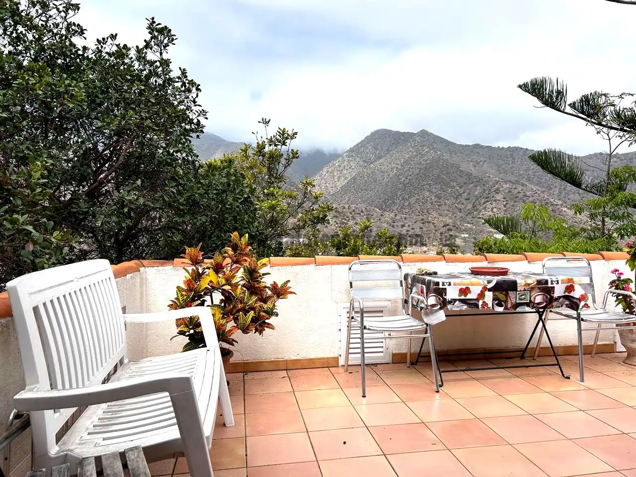 Terraza de Finca rústica en venta en Vallehermoso con Aire acondicionado, Calefacción y Jardín privado