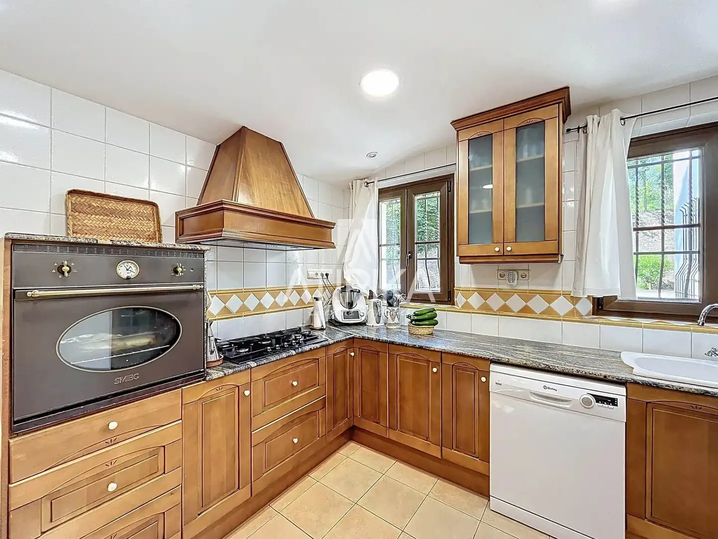 Cocina de Finca rústica en venta en Vallgorguina con Calefacción, Parquet y Trastero