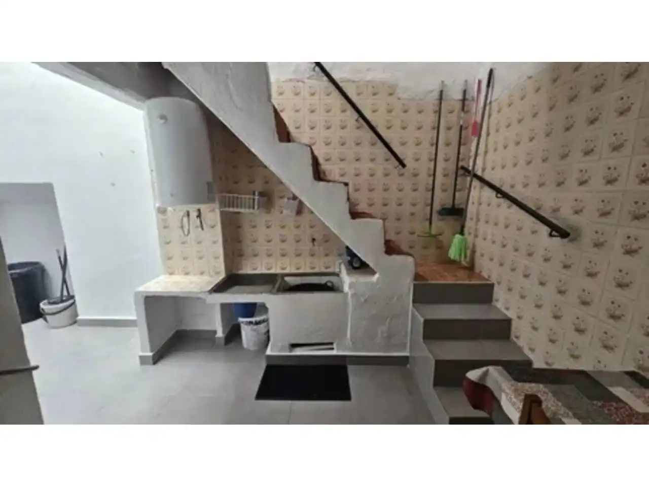 Cuina de Casa adosada en venda en Vilallonga / Villalonga amb Aire condicionat, Calefacció i Terrassa