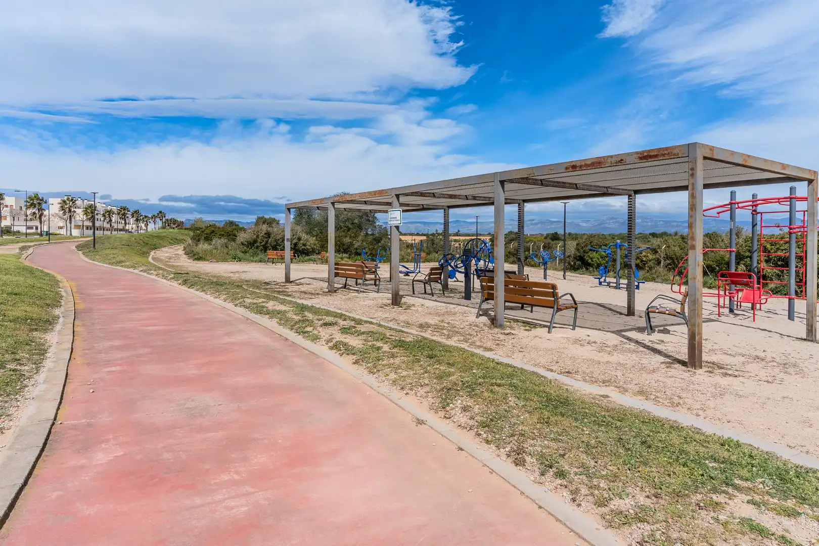 Parking of Duplexes for sale in San Jorge / Sant Jordi  with Air Conditioner, Heating and Terrace