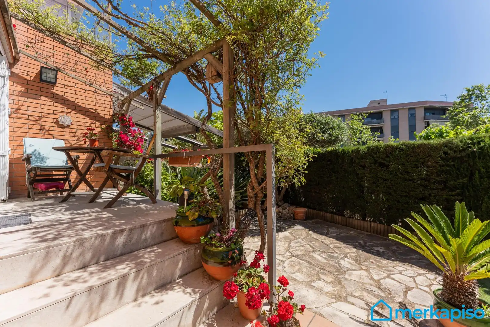 Terraza de Casa adosada en venta en Viladecans con Calefacción, Jardín privado y Terraza