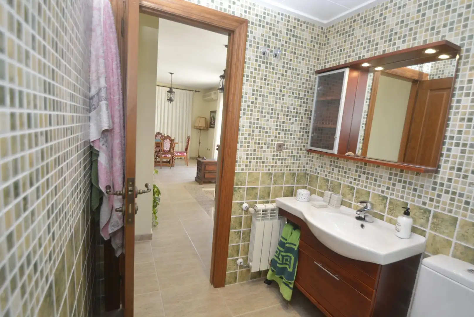Badezimmer von Haus oder Chalet zum Verkauf in Molina de Segura mit Klimaanlage, Heizung und Privatgarten