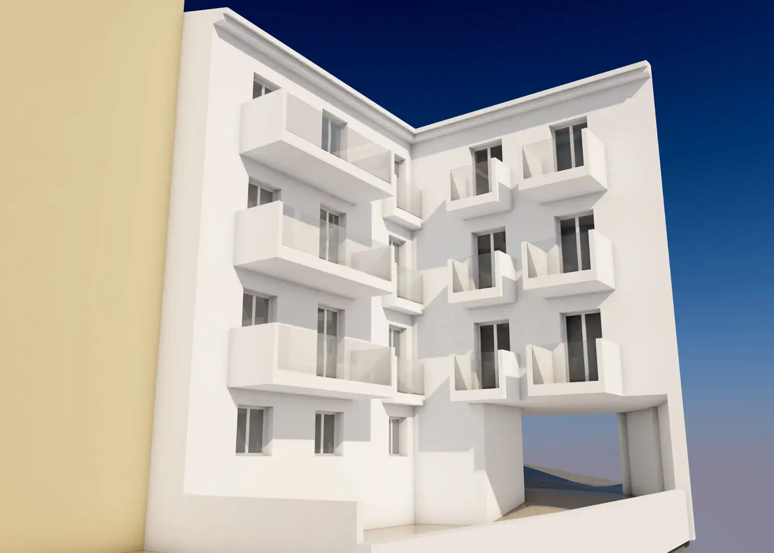 Außenansicht von Wohnung zum Verkauf in Tolox