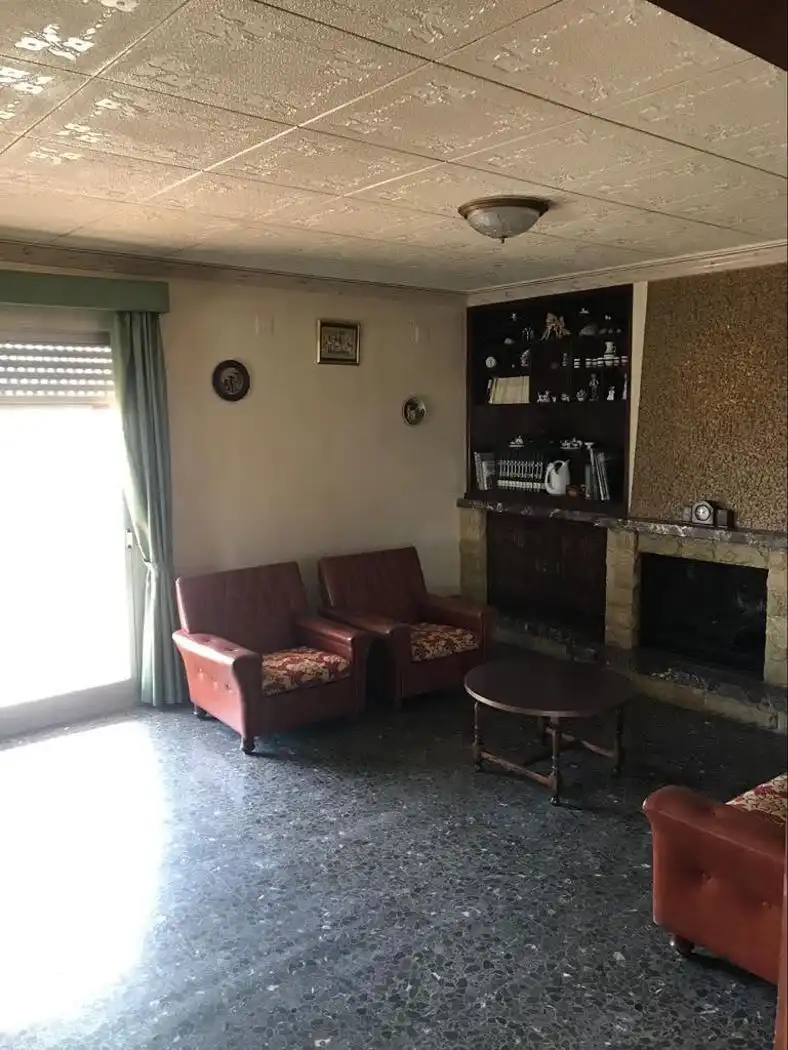 Sala d'estar de Casa o xalet en venda en Vinaròs amb Calefacció, Jardí privat i Terrassa