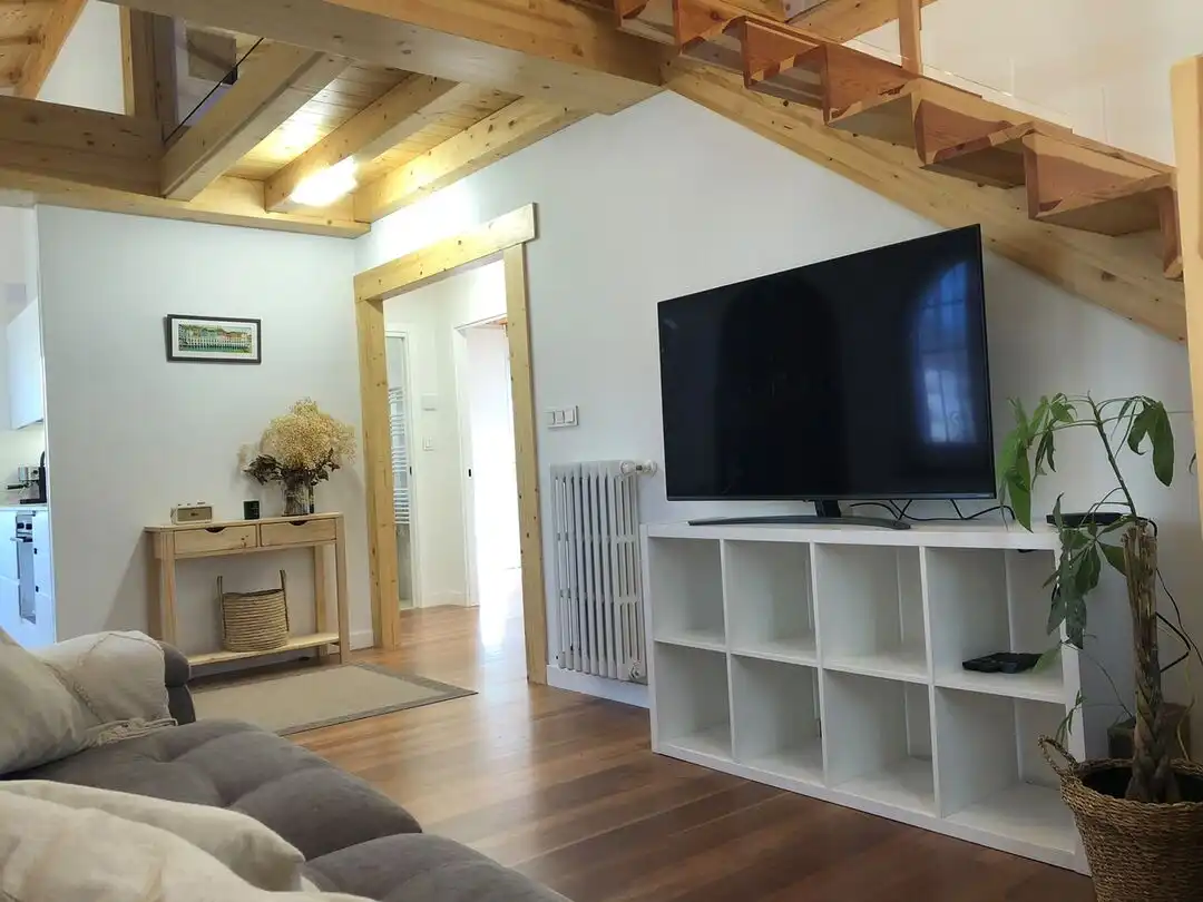 Sala d'estar de Casa adosada en venda en Ibarra, Gipuzkoa