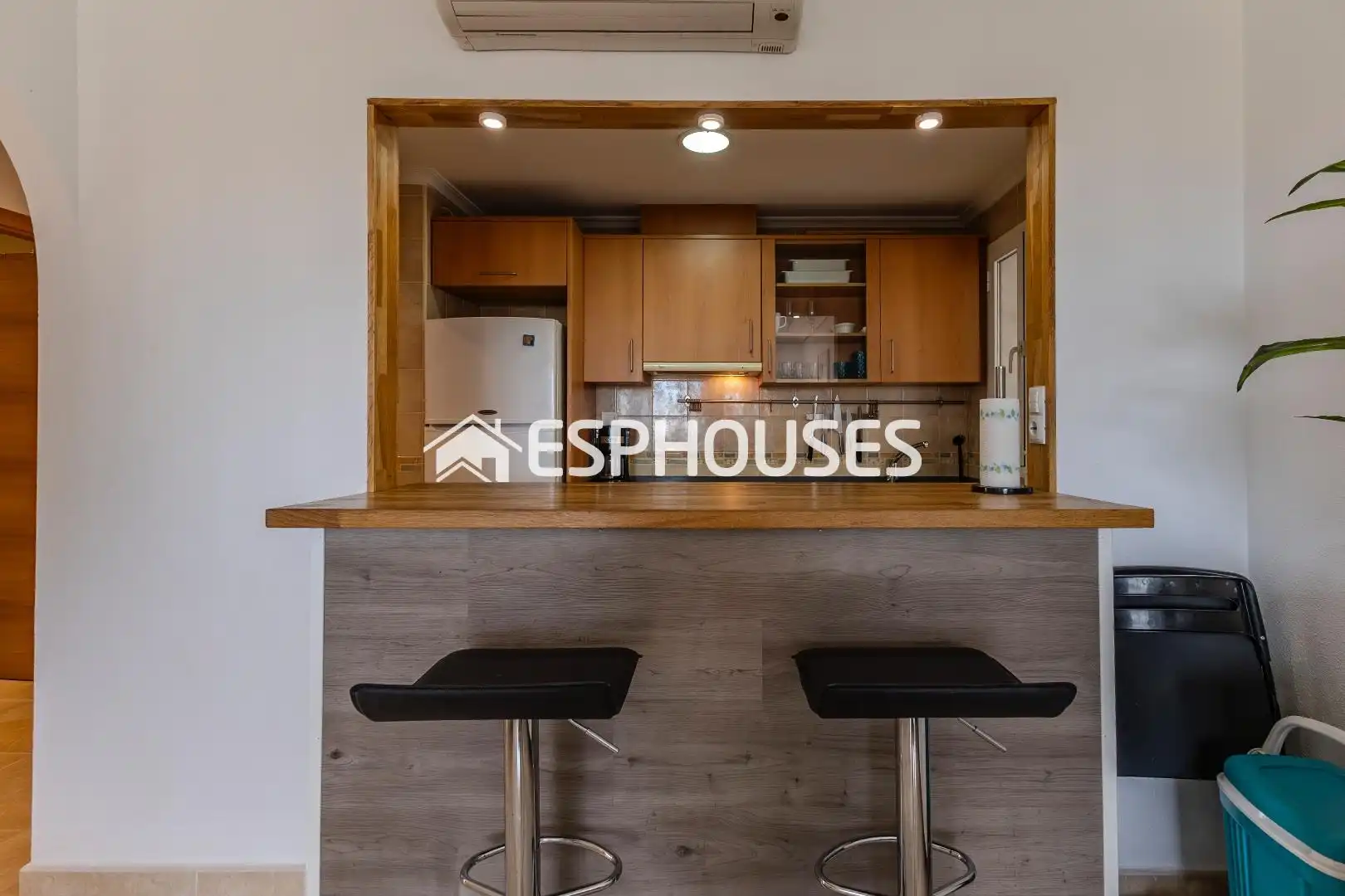 Cocina de Apartamento en venta en Guardamar del Segura con Aire acondicionado, Terraza y Amueblado