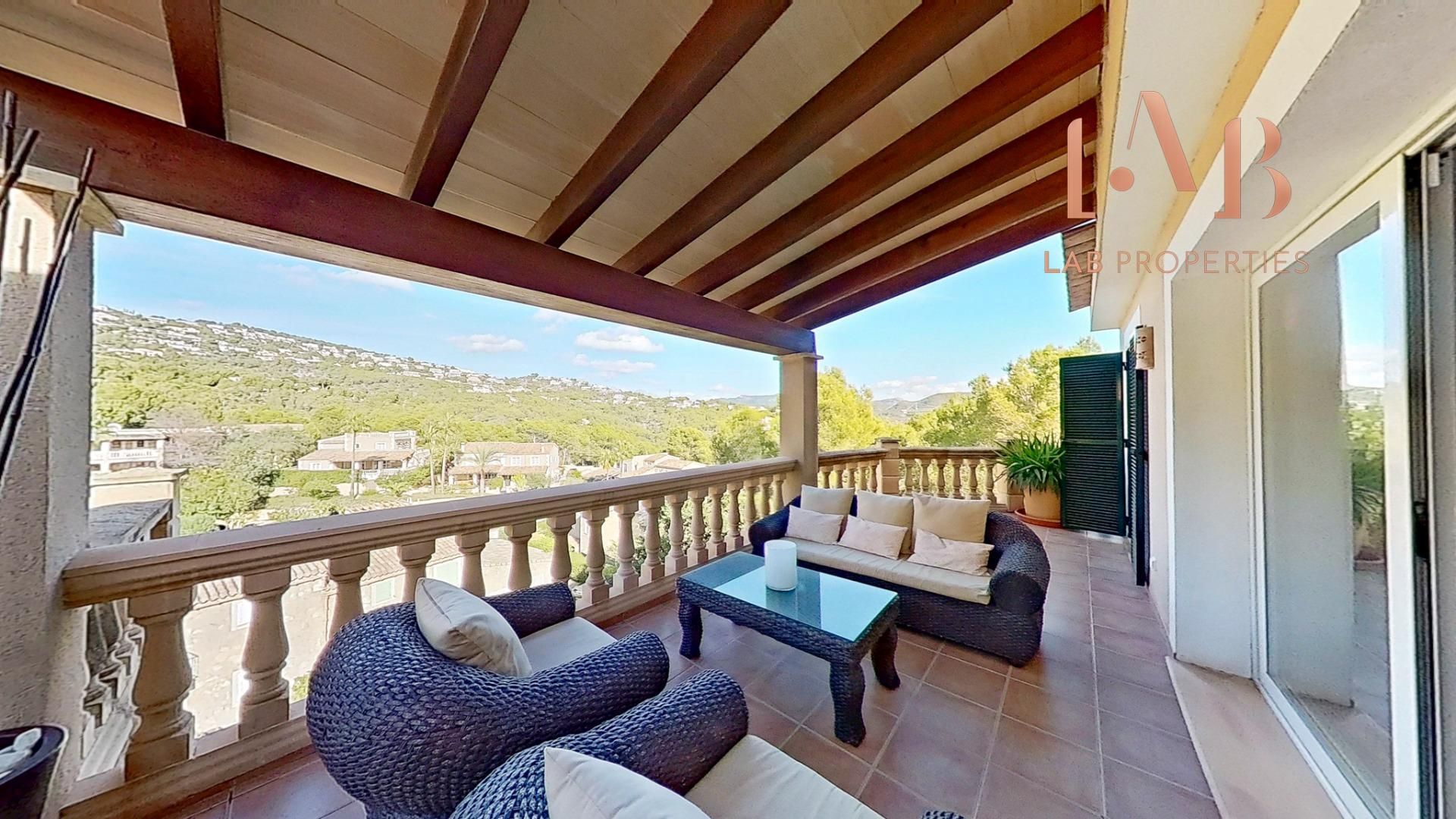 Terraza de Ático en venta en Andratx con Aire acondicionado, Jardín privado y Parquet