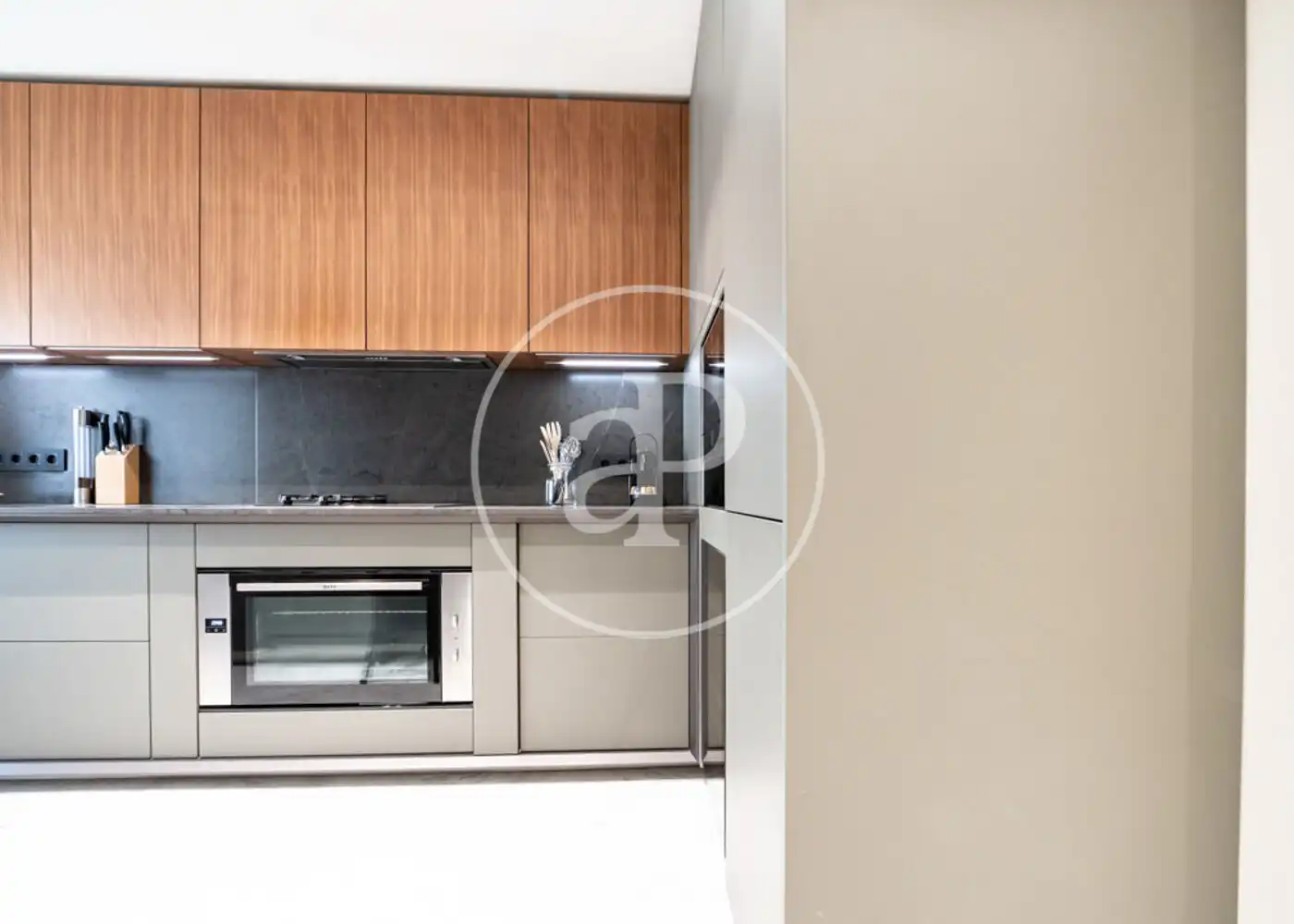 Küche von Wohnung zur Miete in Barrio de Salamanca