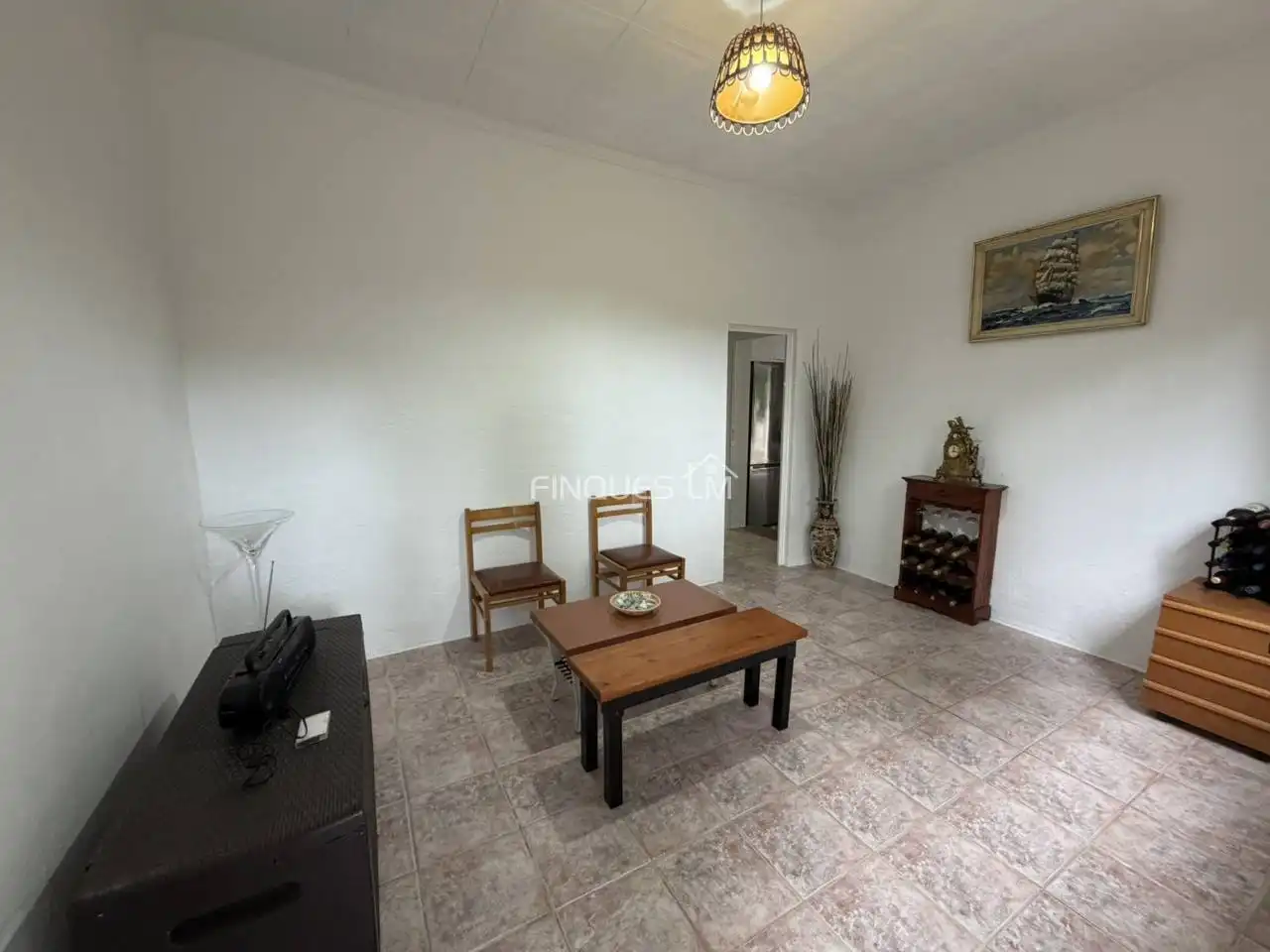 Sala d'estar de Casa o xalet en venda en Maçanet de la Selva amb Calefacció, Jardí privat i Terrassa