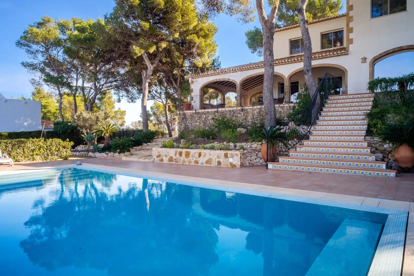Swimming pool of Houses for sale in Jávea / Xàbia  with Air Conditioner, Private garden and Terrace