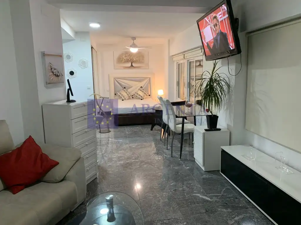 Sala d'estar de Apartament de lloguer en Cáceres