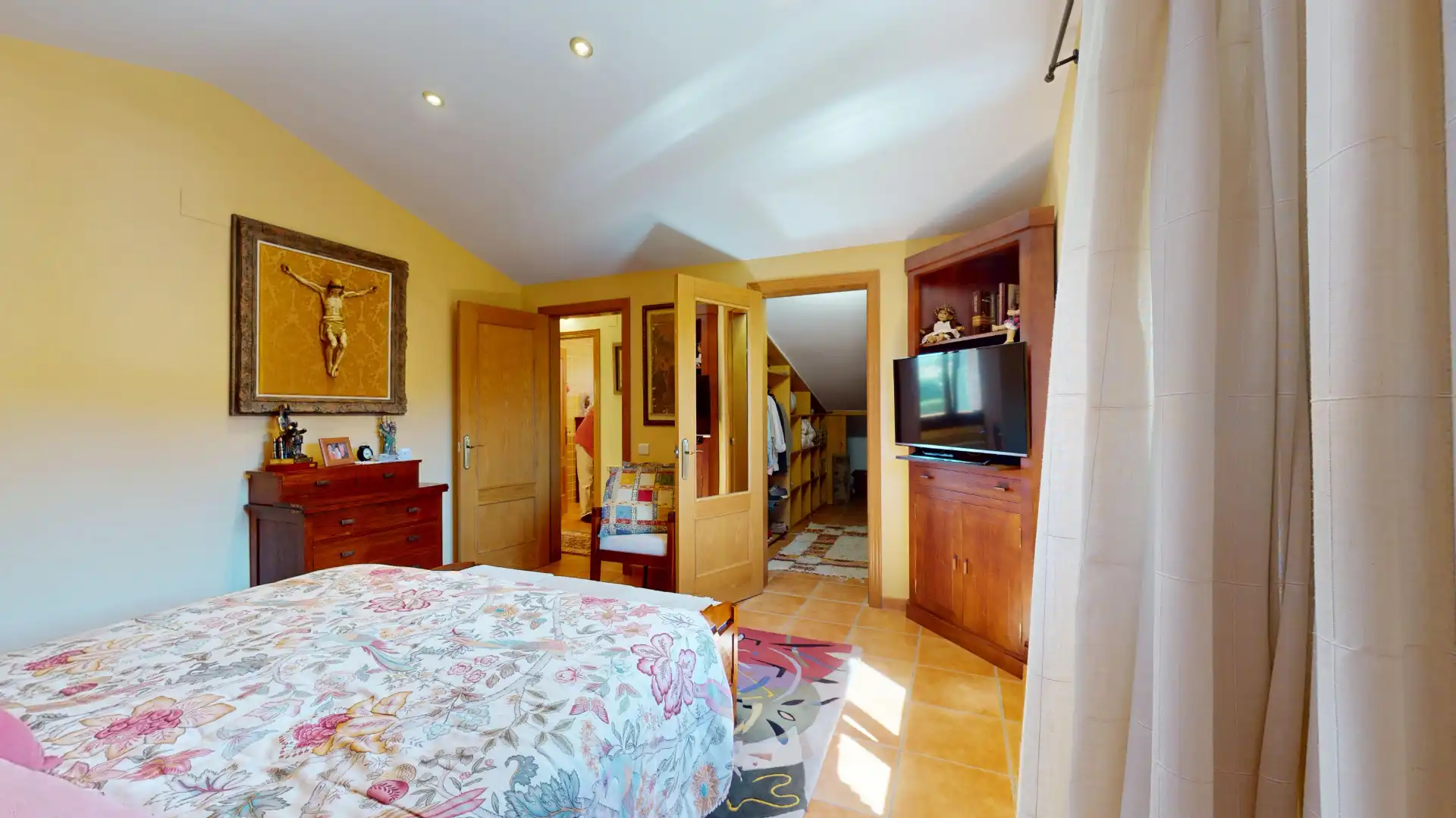 Bedroom of Houses for sale in Prades  with Heating, Private garden and Terrace