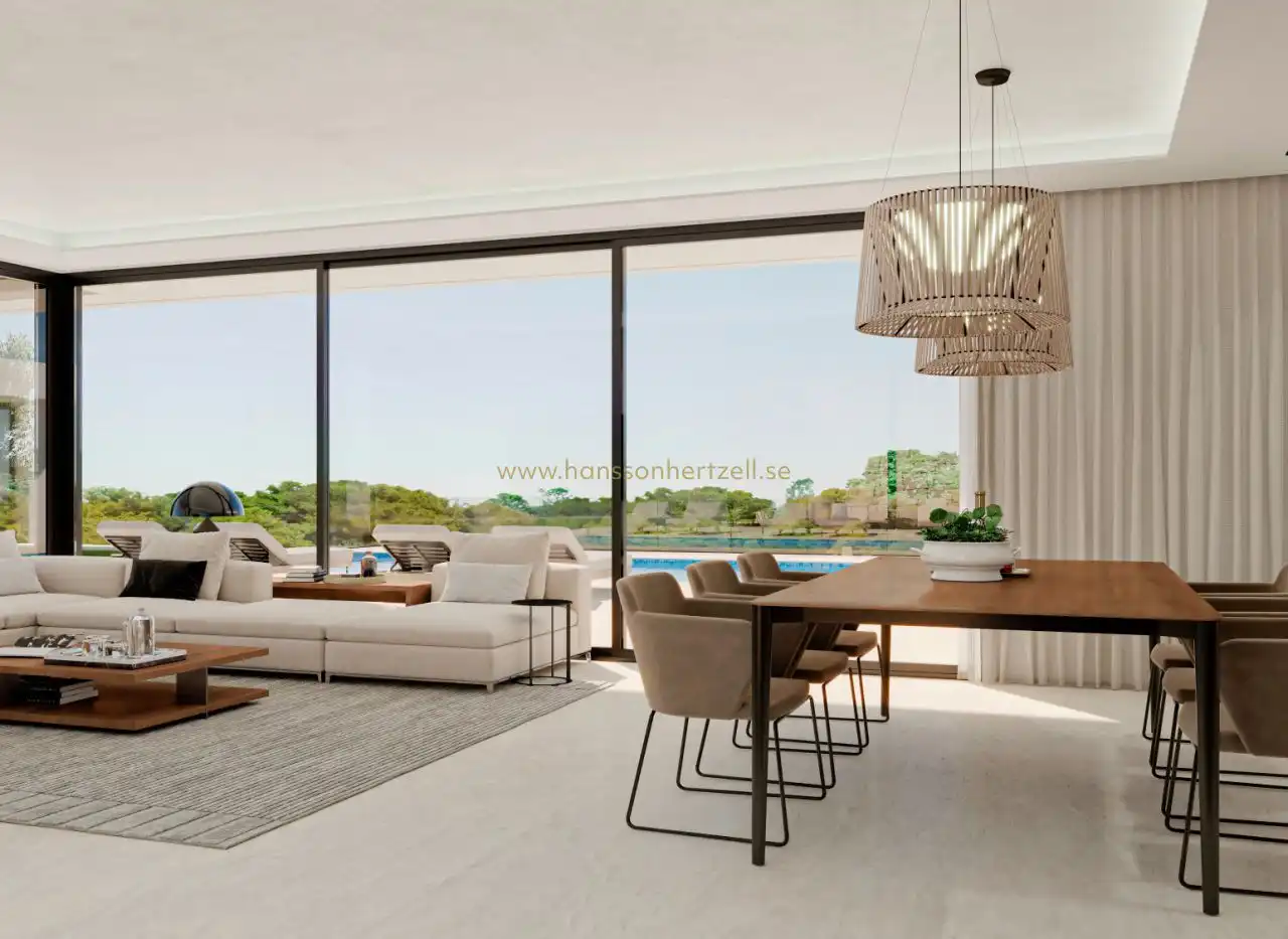 Sala d'estar de Casa o xalet en venda en Marbella