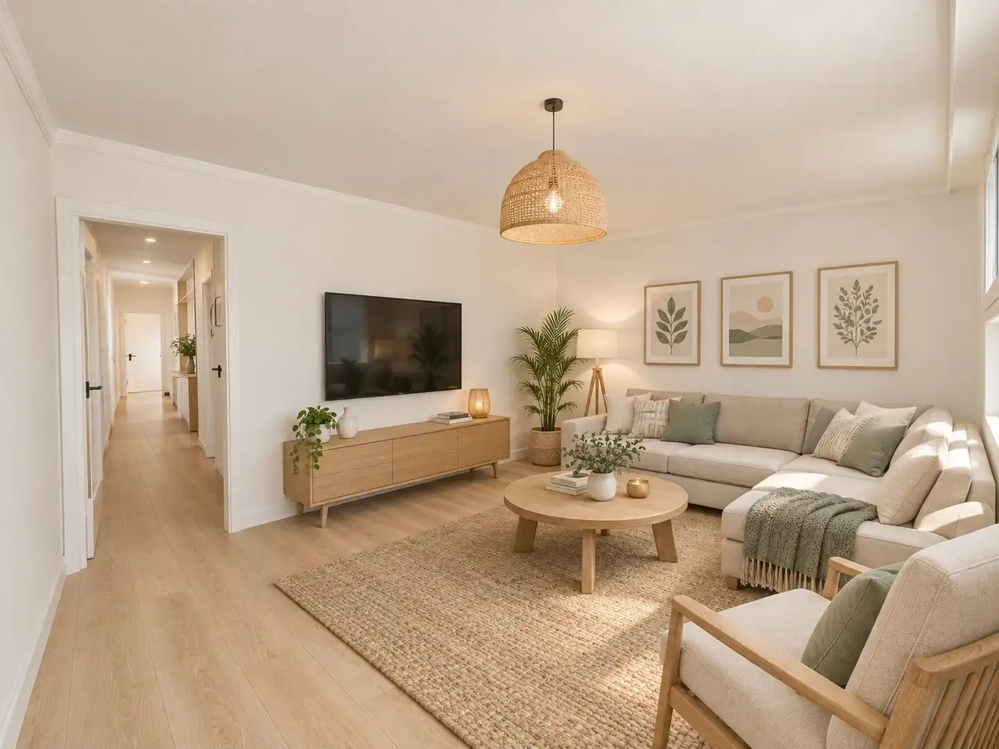 Sala d'estar de Pis en venda en San Gregorio