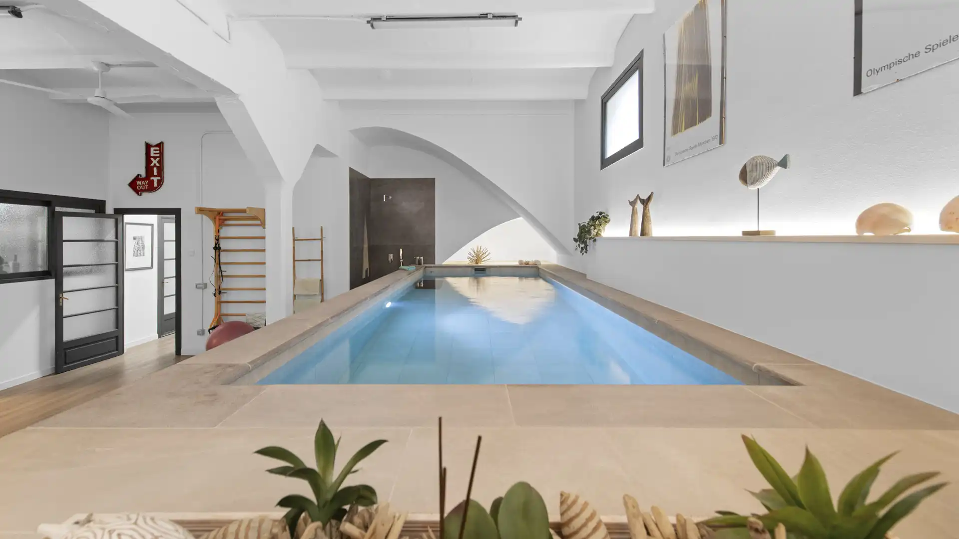 Schwimmbecken von Haus oder Chalet zum Verkauf in  Palma de Mallorca mit Klimaanlage, Heizung und Terrasse