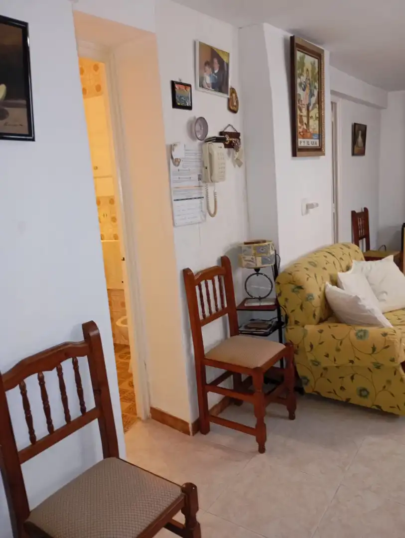 Schlafzimmer von Einfamilien-Reihenhaus zum Verkauf in Lécera mit Abstellraum, Möbliert und Ofen