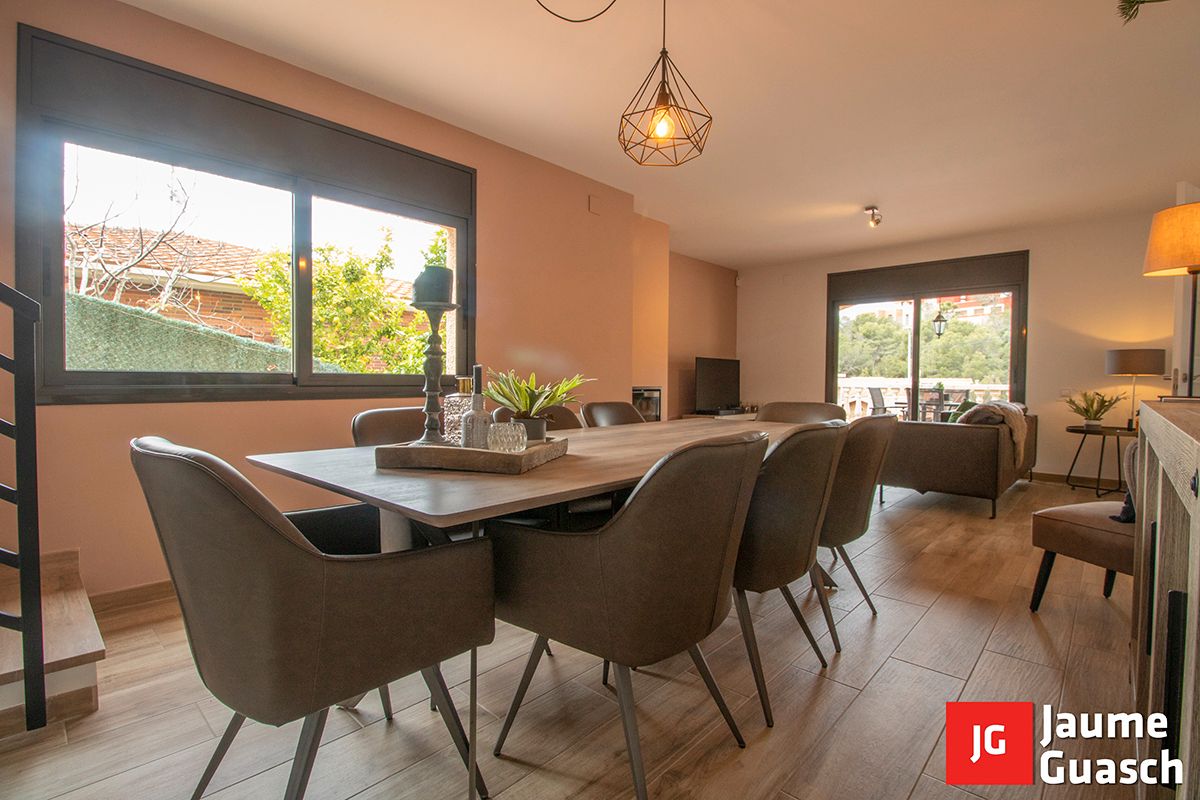 Dining room of House or chalet for sale in Roda de Berà  with Air Conditioner, Heating and Private garden