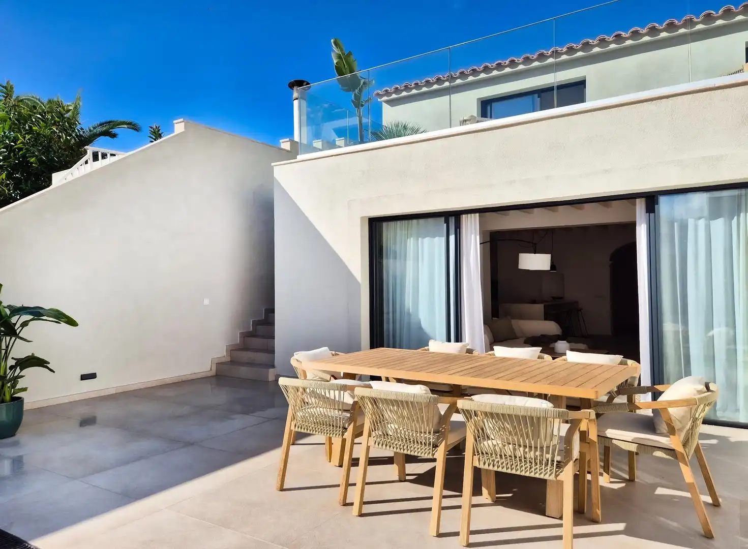 Terrassa de Casa o xalet en venda en  Palma de Mallorca amb Aire condicionat, Calefacció i Jardí privat