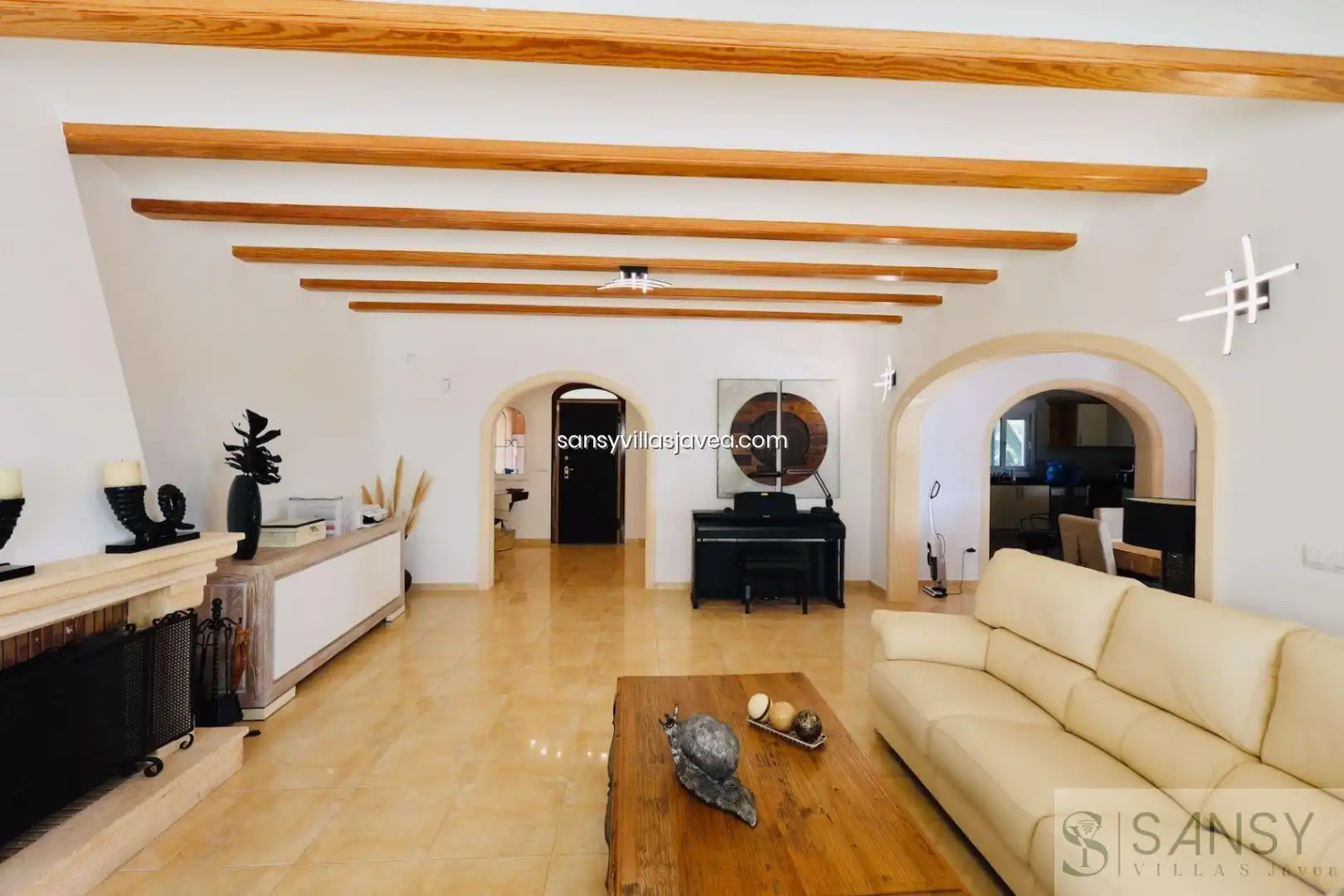 Living room of Houses for sale in Jávea / Xàbia  with Air Conditioner and Storage room