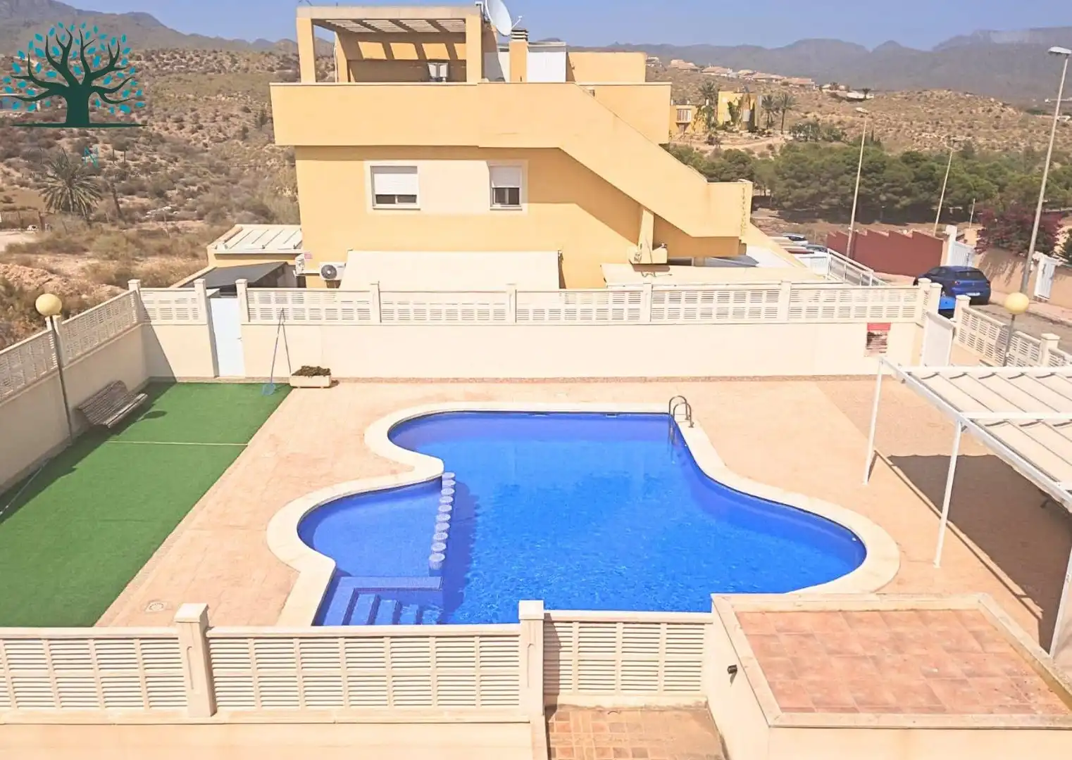 Piscina de Àtic en venda en Mazarrón amb Aire condicionat, Terrassa i Piscina comunitària