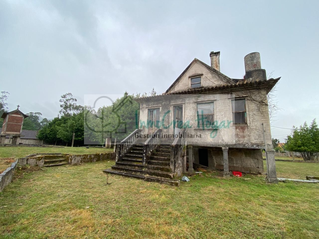 Vista exterior de Casa o xalet en venda en O Porriño   amb Calefacció, Jardí privat i Terrassa