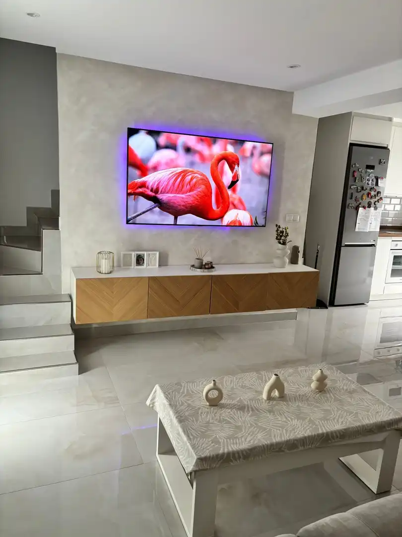 Sala d'estar de Casa o xalet en venda en Málaga Capital amb Aire condicionat, Jardí privat i Terrassa