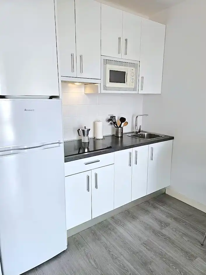 Cocina de Estudio en venta en Benalmádena con Aire acondicionado, Calefacción y Terraza