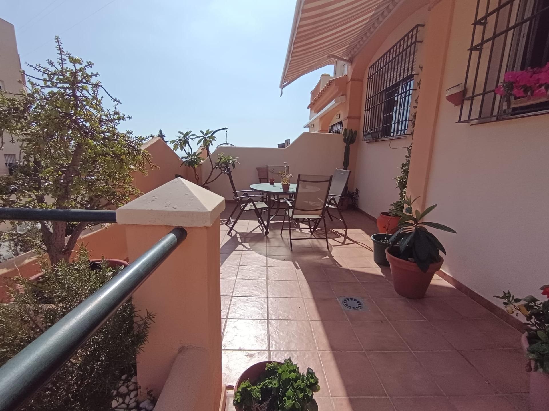 Terrassa de Casa adosada en venda en Málaga Capital amb Aire condicionat, Calefacció i Jardí privat