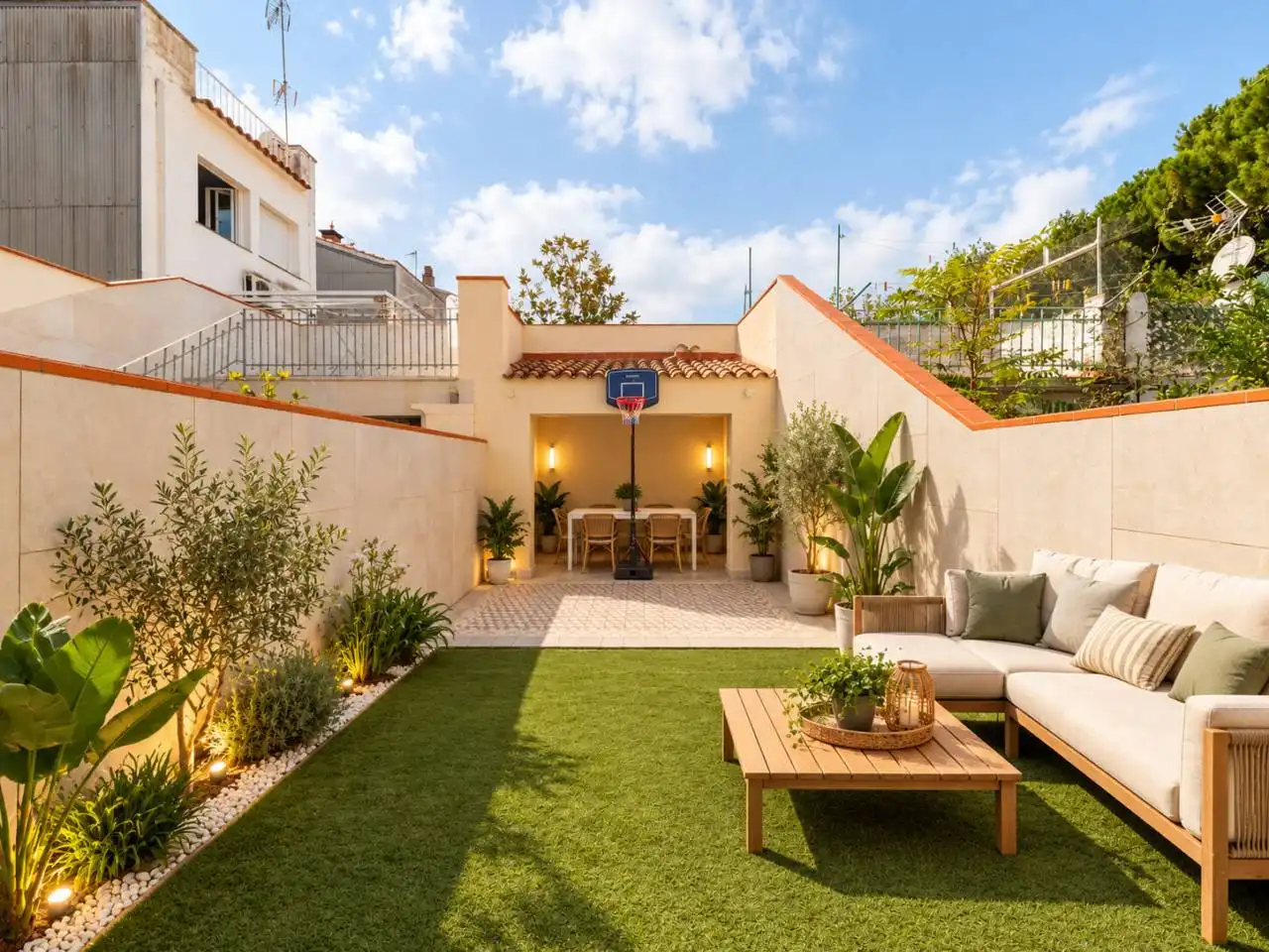 Casa amb jardí en venda a Calle Rector Centena