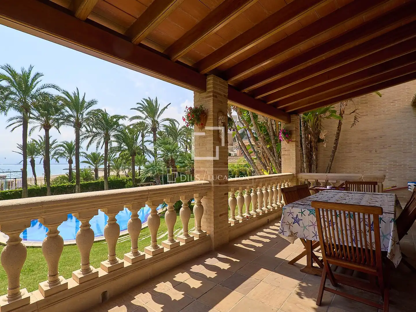 Terraza de Casa o chalet en venta en Cullera con Aire acondicionado, Calefacción y Jardín privado