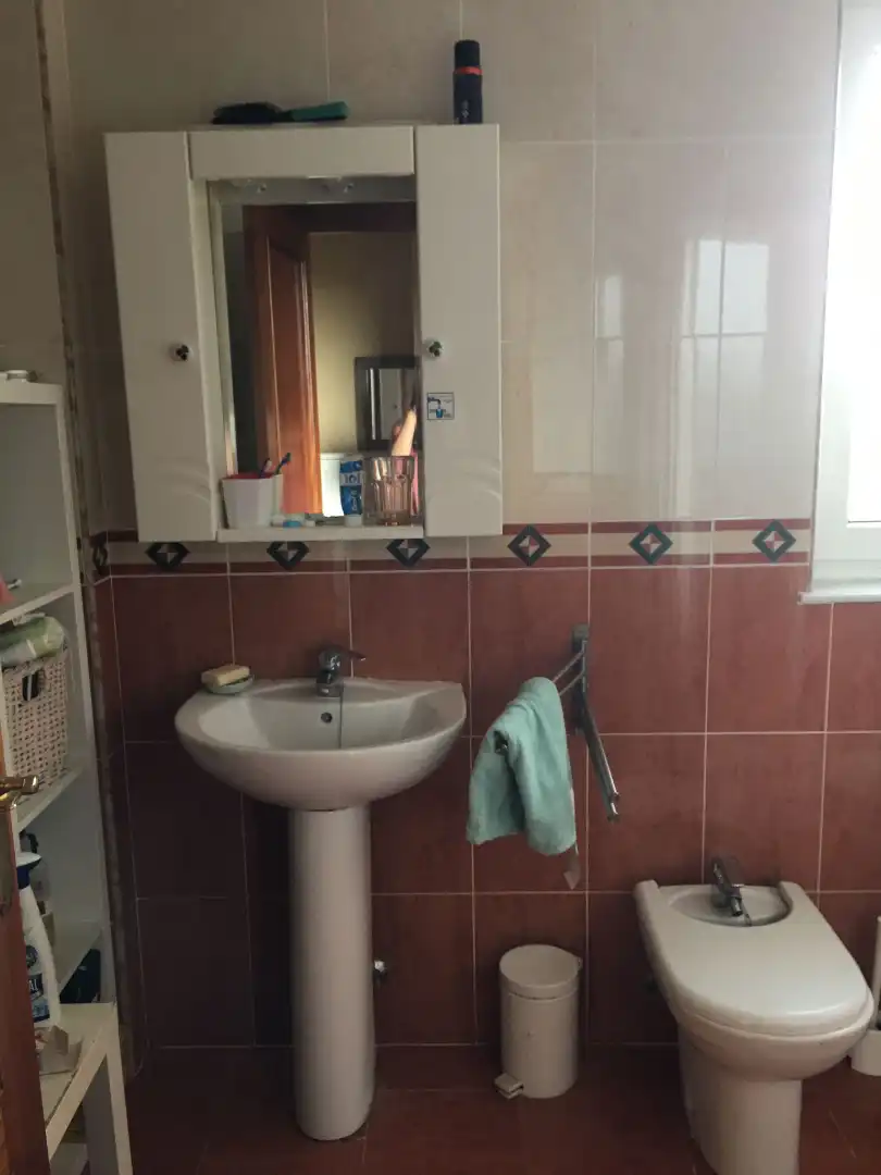 Bathroom of Houses for sale in Castrillón  with Heating, Private garden and Parquet flooring