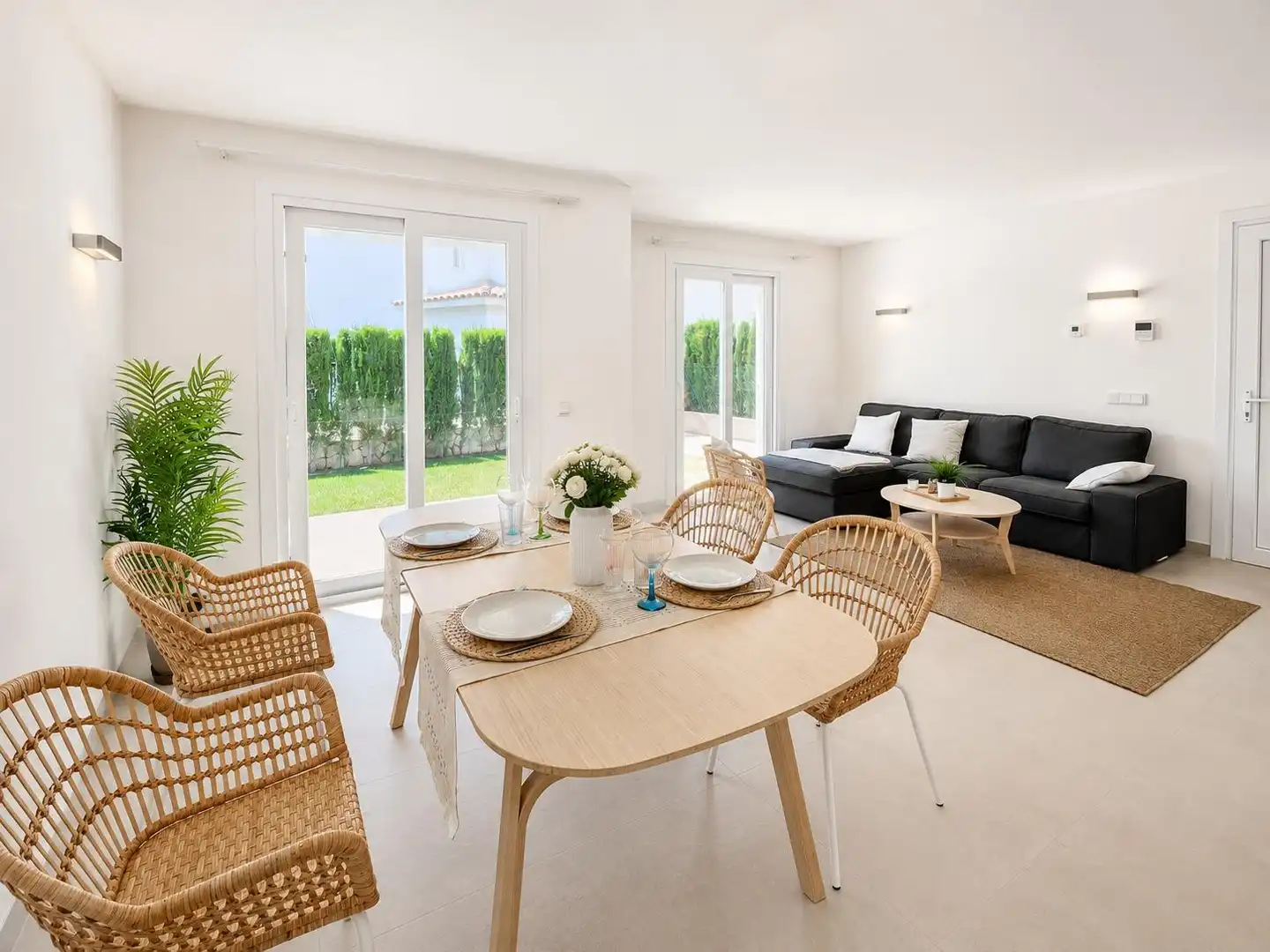 Sala de estar de Casa o chalet en venta en Campos con Aire acondicionado, Calefacción y Jardín privado